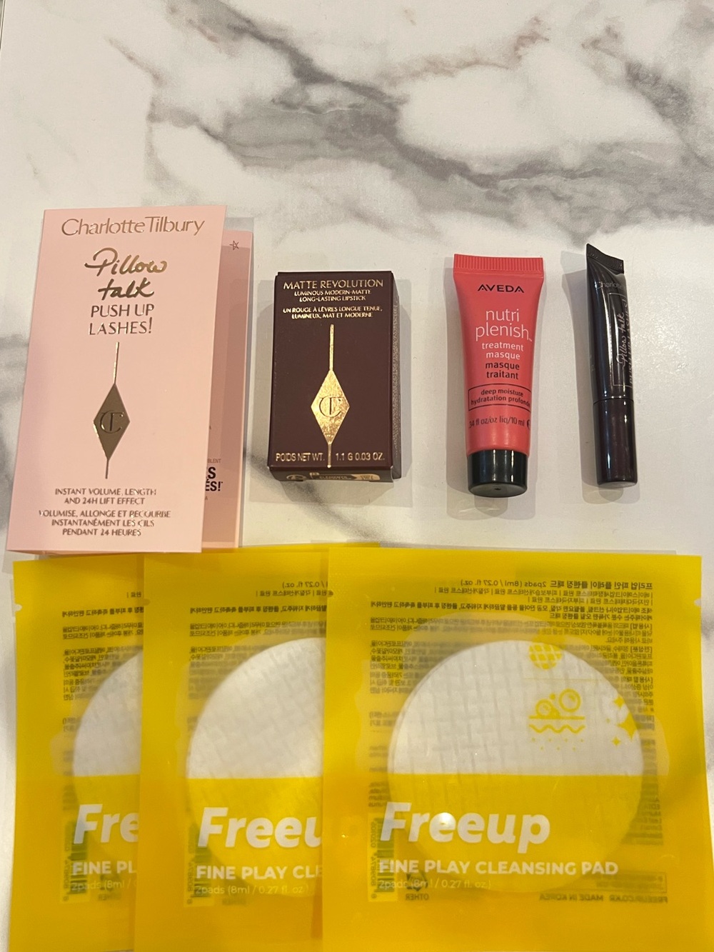 Lot of 6 Samples Beauty and Skincare Products